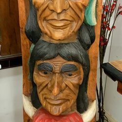 Main Street Antiques - Indian totem