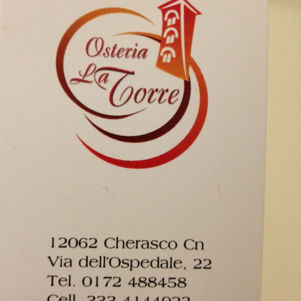 Osteria La Torre - Italian Near Me - Cherasco, CN