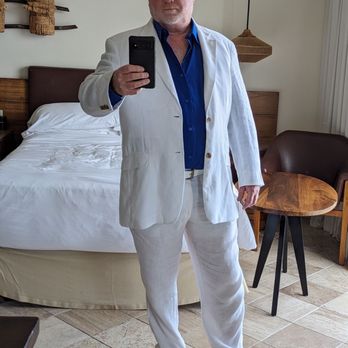 Alterations Express - Linen suit for a tropical wedding in Mexico - Sewing & Alterations Near Me - Knoxville, Tennessee Alterations Express - Linen suit for a tropical wedding in Mexico - Sewing & Alterations Near Me - Knoxville, Tennessee