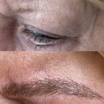 Marie's Permanent Makeup - Microblading before & after - Permanent Makeup Near Me - Vero Beach, Florida