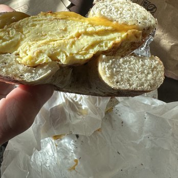Sam's on Sunset - Everything Bagel w/ Cheese - Bagels Near Me - Los Angeles, California