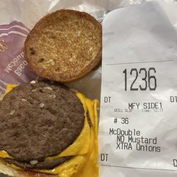 McDonald's - Some how less onions than if I said anything