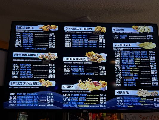 Menu photo 2 Captains Fish and Chicken Cedar Rapids, IA