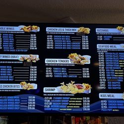 Captains Fish and Chicken - Menu