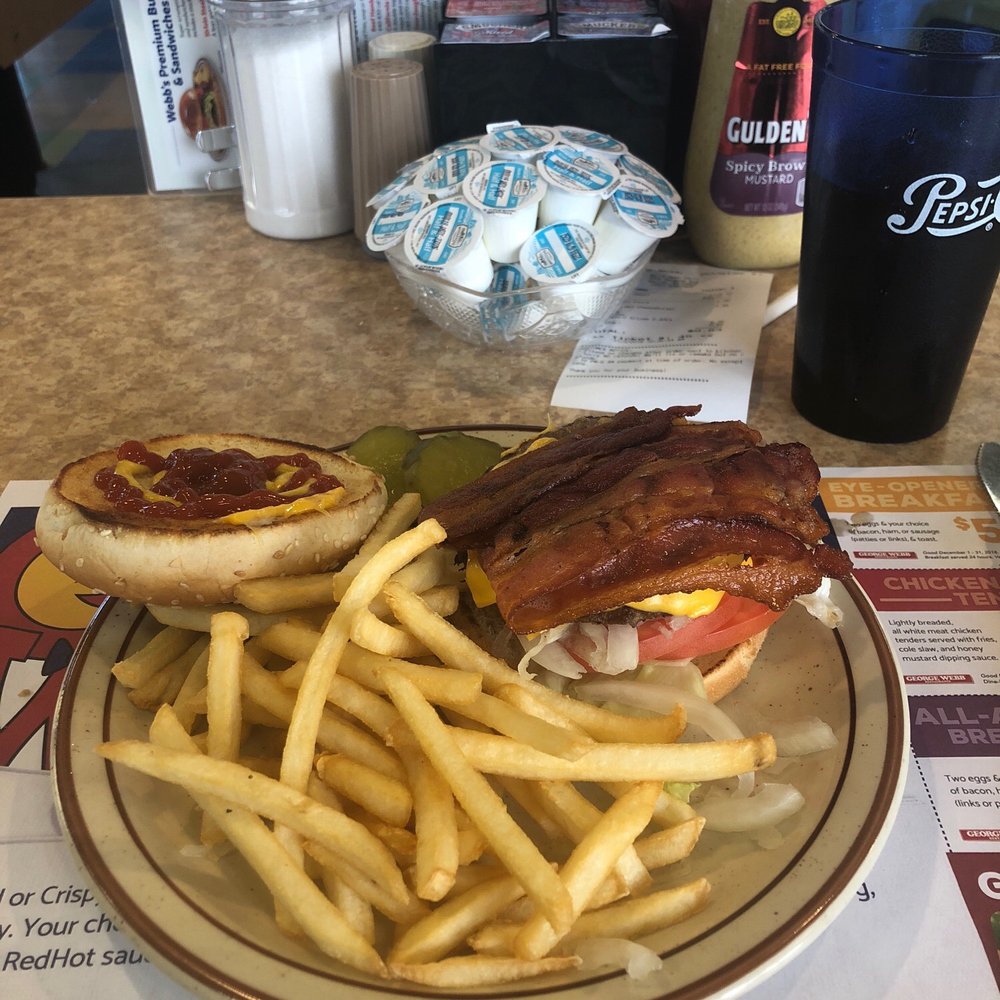 When you want a diner burger, you go to Webb's. Period. When you want a diner burger, you go to Webb's. Period.