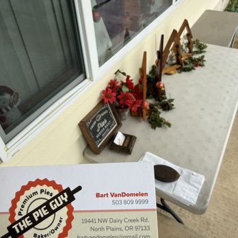 The Pie Guy - Card - Desserts Near Me - North Plains, Oregon