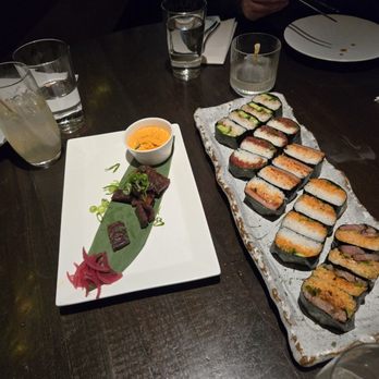 Noreetuh - Pipikaula and musubis - New American Near Me - New York, New York Noreetuh - Pipikaula and musubis - New American Near Me - New York, New York
