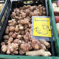 Wochenmarkt Steglitz - Topinambur wäre richtiger ;-))