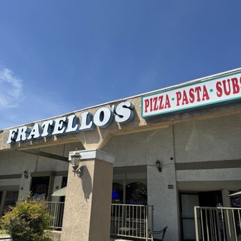 Fratello's Pizza & Pasta - Outside - Italian Near Me - Upland, California