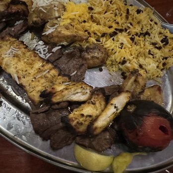 Persian Room Fine Dining - Tour of Persia Combination Platter Dinner - Persian/Iranian Near Me - Tucson, Arizona Persian Room Fine Dining - Tour of Persia Combination Platter Dinner - Persian/Iranian Near Me - Tucson, Arizona