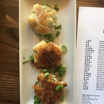 Wu Chow - Shrimp & Leek Cakes - Dim Sum Near Me - Austin, Texas Wu Chow - Shrimp & Leek Cakes - Dim Sum Near Me - Austin, Texas