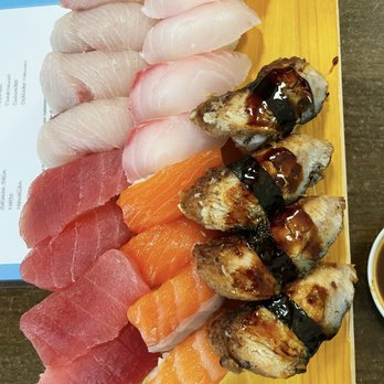 Kats Sushi - Nigiri (maguro, sake, hamachi, tai, unagi) - Sushi Bars Near Me - Honolulu, Hawaii