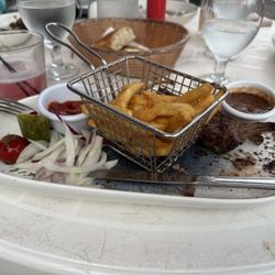 Lamb chops (after a couple were devoured)