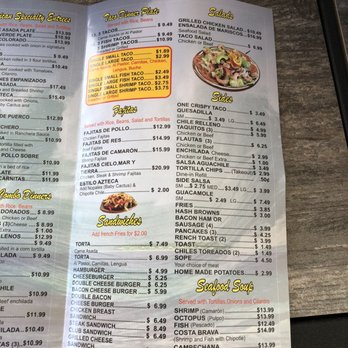 Mango's Paradise - Menu! - Mexican Near Me - Rialto, California