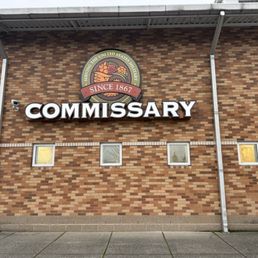 Exterior outside entrance of Navy Commissary - Marysville, Washington Exterior outside entrance of Navy Commissary - Marysville, Washington