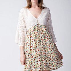La Vintage Pink Door - Spring blouse