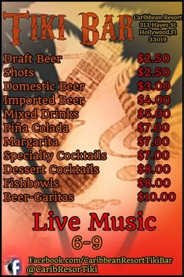 Menu photo 8 Caribbean Resort Tiki Bar Hollywood, FL Menu photo 8 Caribbean Resort Tiki Bar Hollywood, FL