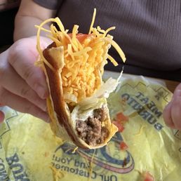 Super Taco! So much cheese!