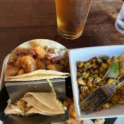Shrimp tacos.... yum yum