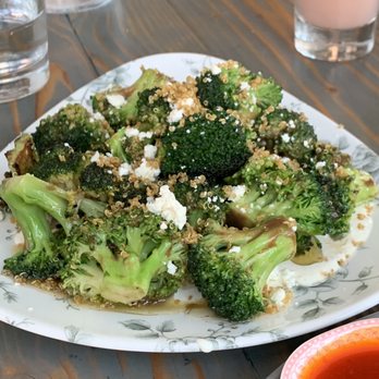 Margot - charred broccoli - Spanish Near Me - Culver City, California Margot - charred broccoli - Spanish Near Me - Culver City, California