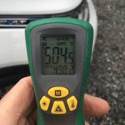 Maritime Chevrolet - Right front brake rotor temperature!