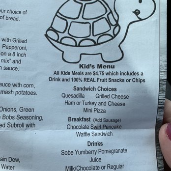Beach Belly Bobs Sandwich Shop - Kids menu - Sandwiches Near Me - Flagler Beach, Florida