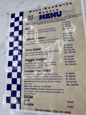 Menu photo 1 Mosa Sandwich Makers Tacoma, WA