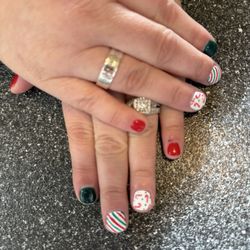 Nirvana Nail and Foot Spa - Christmas nails