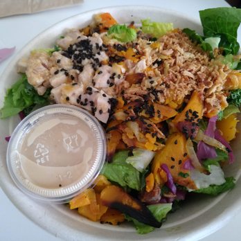 Field & Social - Signson's Coconut Chicken - Salad Near Me - Vancouver, British Columbia
