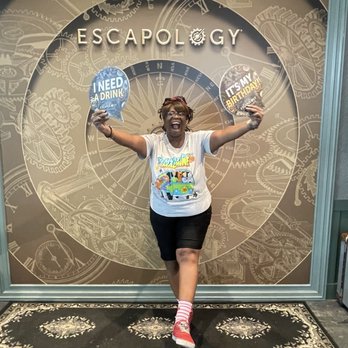 Escapology Escape Rooms - Photo opp with thought bubbles - Escape Games Near Me - Carlsbad, California Escapology Escape Rooms - Photo opp with thought bubbles - Escape Games Near Me - Carlsbad, California