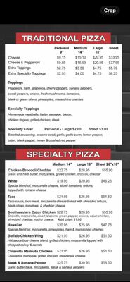 Menu photo 1 Big Mack Pizza North Tonawanda, NY Menu photo 1 Big Mack Pizza North Tonawanda, NY