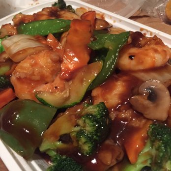 China One - Shrimps with mixed vegetables - Chinese Near Me - Clarksville, Tennessee