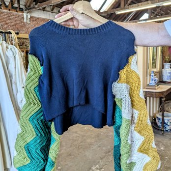 Findings Flea - Handmade sweater -- my daughter wanted this! - Used, Vintage & Consignment Near Me - Ventura, California