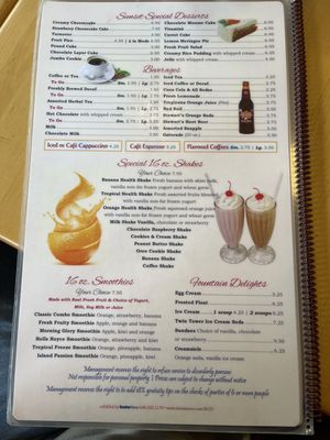 Menu photo 5 Sunset Diner Brooklyn, NY