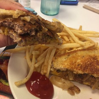 Steak ’n Shake - Yummy Patty Melt! - Fast Food Near Me - Lafayette, Indiana