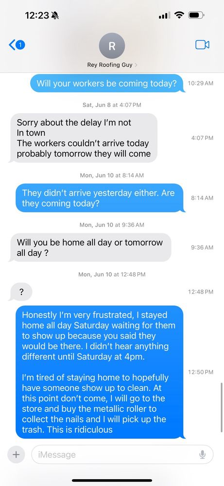 Slide of Arana Roofing