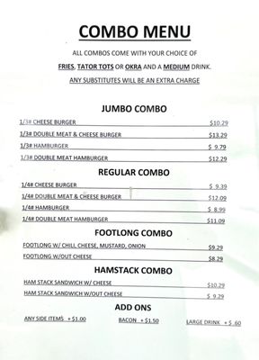Menu photo 1 Shaffer's Drive In Beggs, OK Menu photo 1 Shaffer's Drive In Beggs, OK