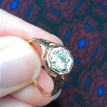 Goldworks Gallery - My Wedding Ring - 1920's Art Deco treasure fixed up and ready to go - Jewelry Near Me - San Diego, California Goldworks Gallery - My Wedding Ring - 1920's Art Deco treasure fixed up and ready to go - Jewelry Near Me - San Diego, California