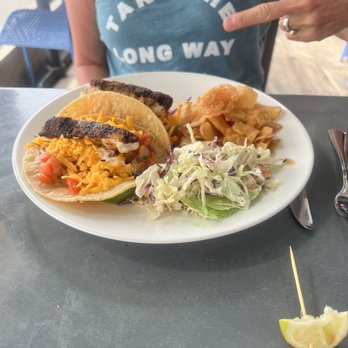 Brigantine - Swordfish tacos and homemade chips - Seafood Near Me - Imperial Beach, California Brigantine - Swordfish tacos and homemade chips - Seafood Near Me - Imperial Beach, California