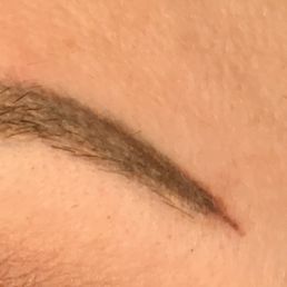 Pressed too hard and now I have a hard brown line and not on the other side. Pressed too hard and now I have a hard brown line and not on the other side.