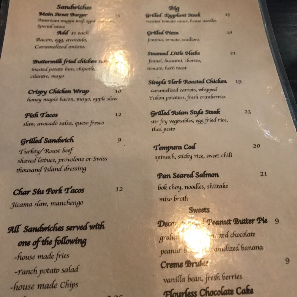 Mahoney’s on Main - Menu - American Near Me - Bourne, Massachusetts Mahoney’s on Main - Menu - American Near Me - Bourne, Massachusetts