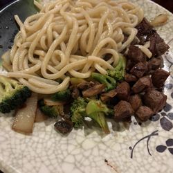 Hibachi of Japan 5 - Steak with udon noodles