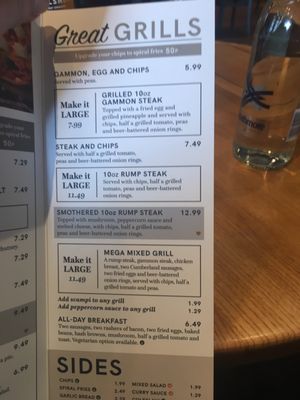 Menu photo 2 The Three Bridges Durham, DUR