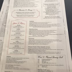 Full menu
