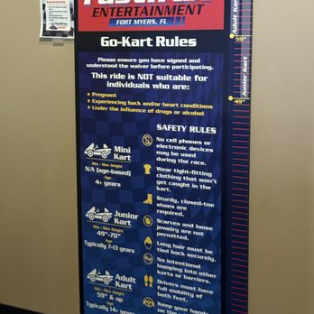 FastTrax - Rules for Go-Kart - Go Karts Near Me - Fort Myers, Florida