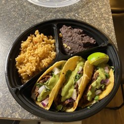 Brisket birria tacos