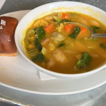 Cafe Colette - White Bean Soup - New American Near Me - Brooklyn, New York