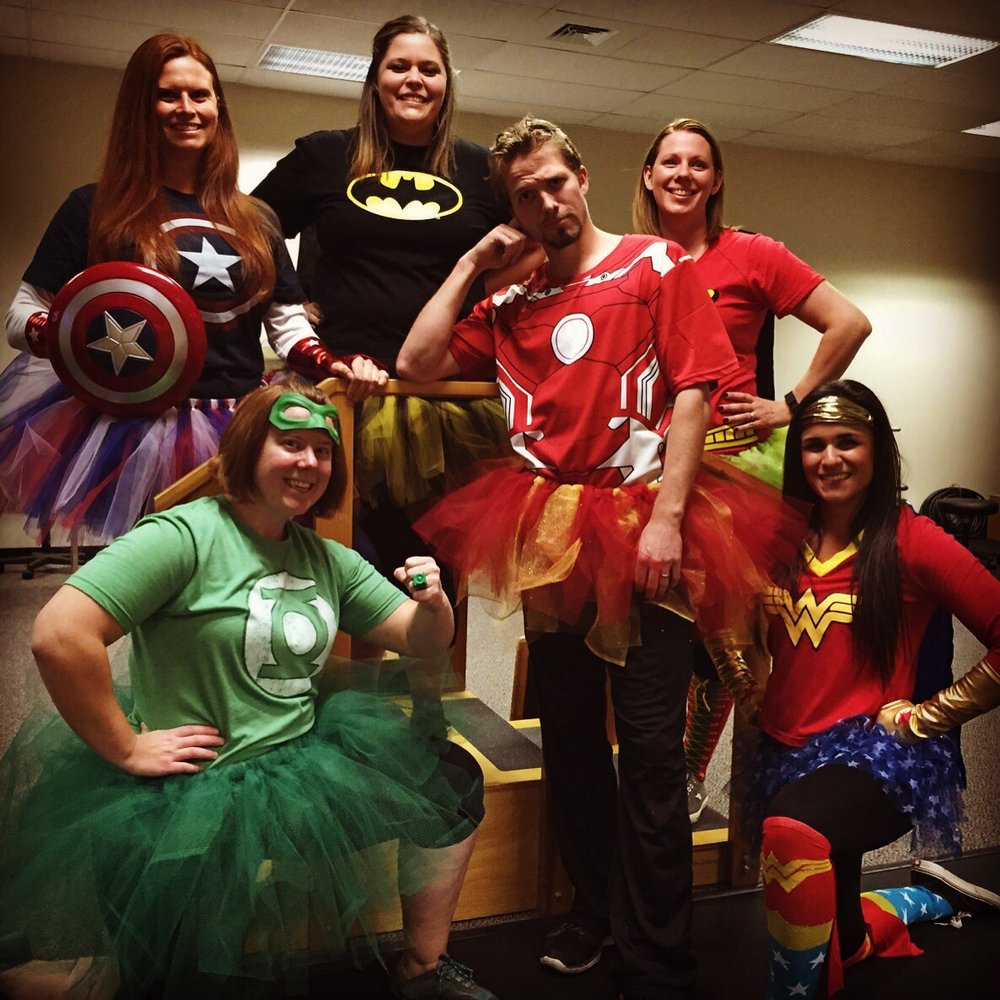 Select Physical Therapy - Aurora - Potomac - PT Superheroes- Halloween at Physiotherapy Associates of Aurora - Physical Therapy Near Me - Aurora, Colorado