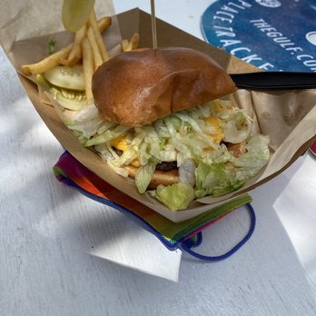 The Gulf - Cheeseburger with fries - Burgers Near Me - Orange Beach, Alabama The Gulf - Cheeseburger with fries - Burgers Near Me - Orange Beach, Alabama