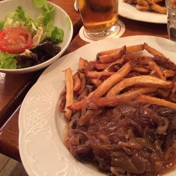 Bistrot Richelieu - Black Angus (skirt) steak and pomme frites - French Near Me - Paris, 01 Bistrot Richelieu - Black Angus (skirt) steak and pomme frites - French Near Me - Paris, 01